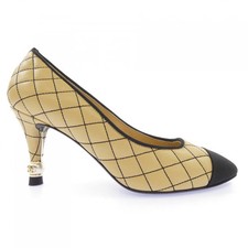 CHANEL G38379Y55639 Pumps EU37 US6.5 Black