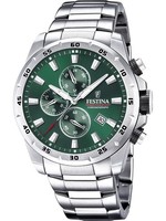 Festina F20463/3 Sport Chronograph Herrenuhr 45Mm 10ATM