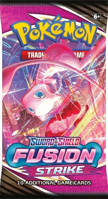 Pokemon SWSH Fusion Strike Booster Pack - 10 Cards / Pack - Random Art - SEALED