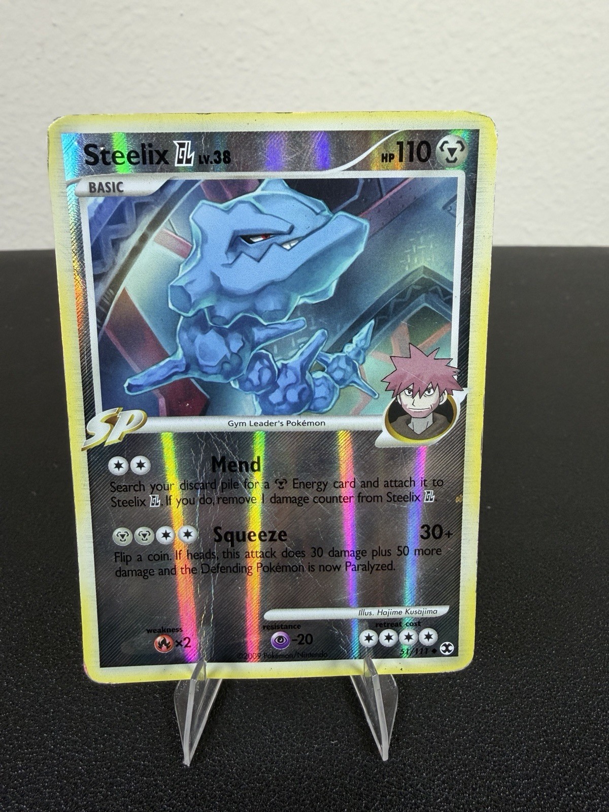 Steelix GL 51/111 Rising Rivals Reverse Holo