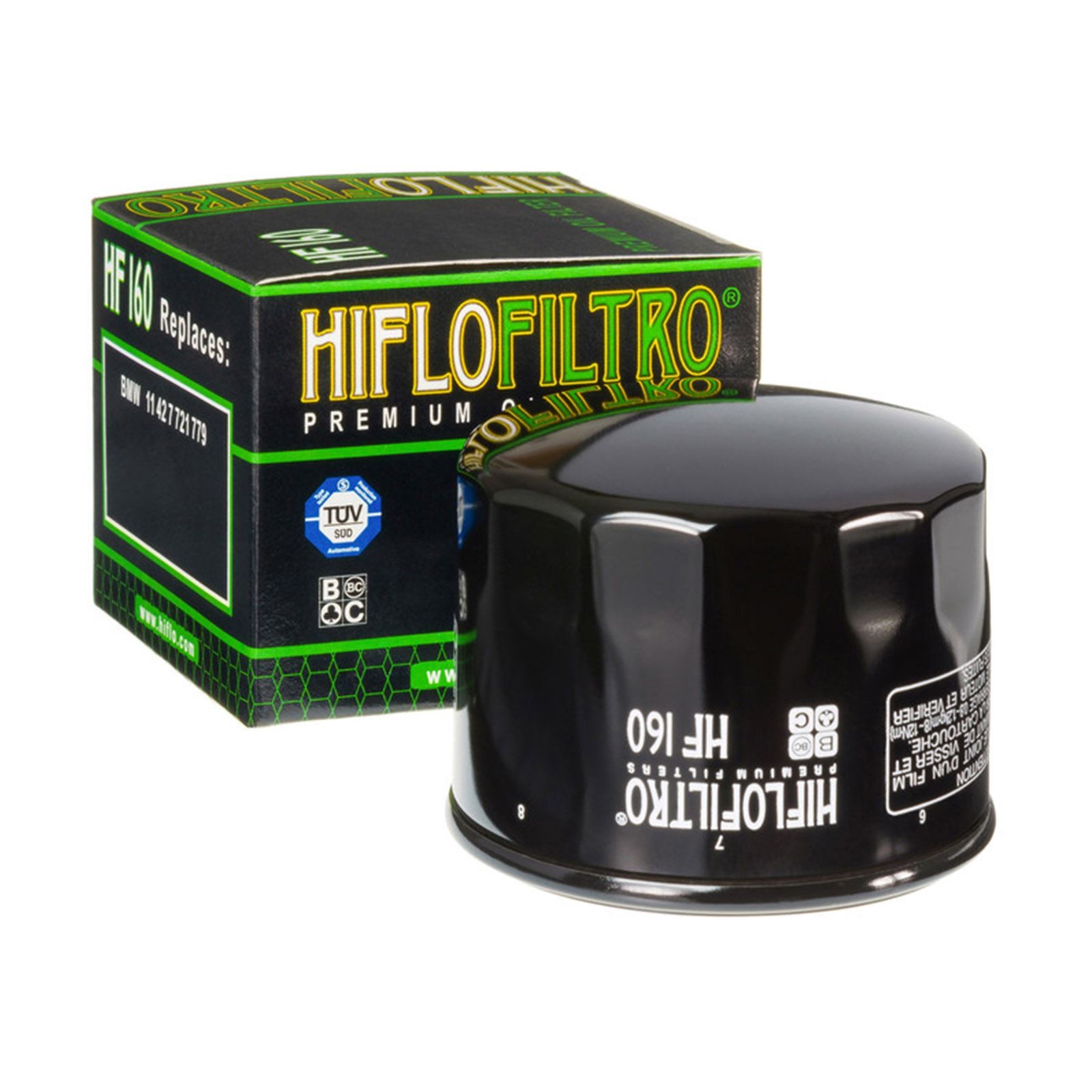 HiFlo HF160 Motorcycle Oil Filter for BMW F 800 ST 06-12