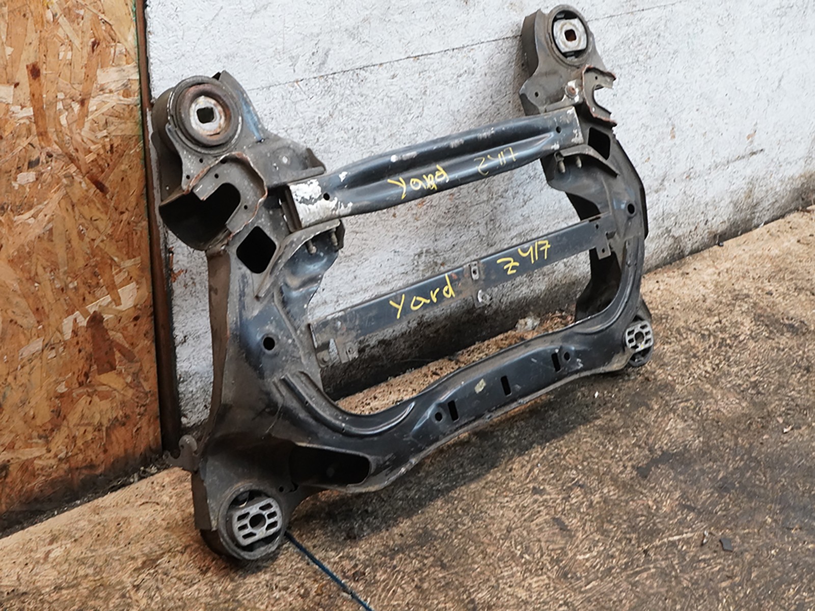03-12 Bentley Continental GT GTC Crossmember Subframe Engine Cradle Front OEM