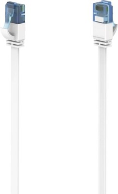 Hama Anschlusskabel 200686 Netzwerk kabel CAT-6a U/UTP flach 10 meter R. B Ware