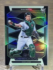 2020 Panini Chronicles Obsidian Sean Murphy RC Electric Etch Green Rookie #/5