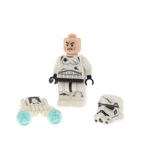 1x LEGO Mini Figurine Star Wars Imperial Jet Pack Trooper Jetpack Helmet 75134