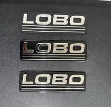 1997-2003 Ford F150 Lobo Fender Emblems New Set Of Three Right Left Tailgate 1997-2003 Ford F150 Lobo Fender Emblems New Set Of Three Right Left Tailgate