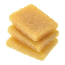 6 Pack 50x35x10mm Residue Eraser Rubber Eraser Adhesive Remover Cement Yellow