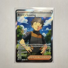 Brock’s Scouting 179/159 Ultra Rare Full-Art Trainer - Journey Together English