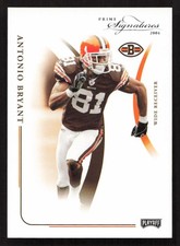 2004 Playoff Prime Signatures Antonio Bryant #/999 SN #28 Card