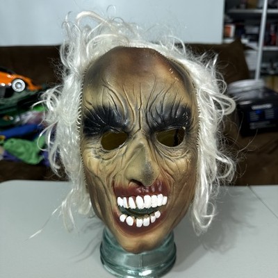 Vintage Topstone Mask 60S/70S Latex Rubber W/ Hair Danbury, Conn