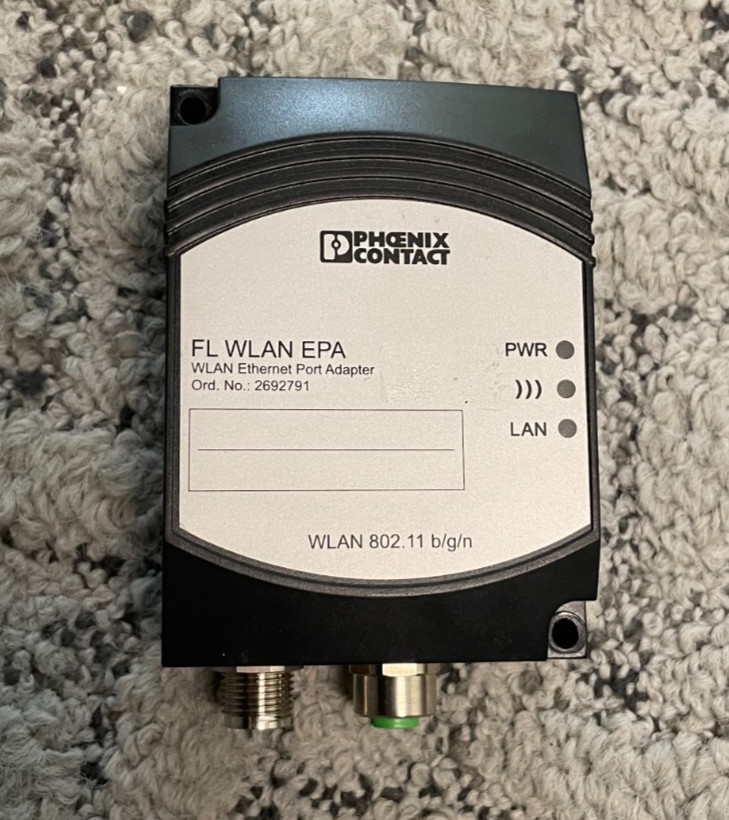 PHOENIX CONTACT FL WLAN EPA WLAN ETHERNET PORT ADAPTER 2692791 303584