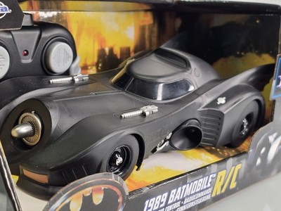 NEW Release Jada Toys 1/16 Scale 1989 BATMOBILE  2.4GHz RC Remote Control Turbo