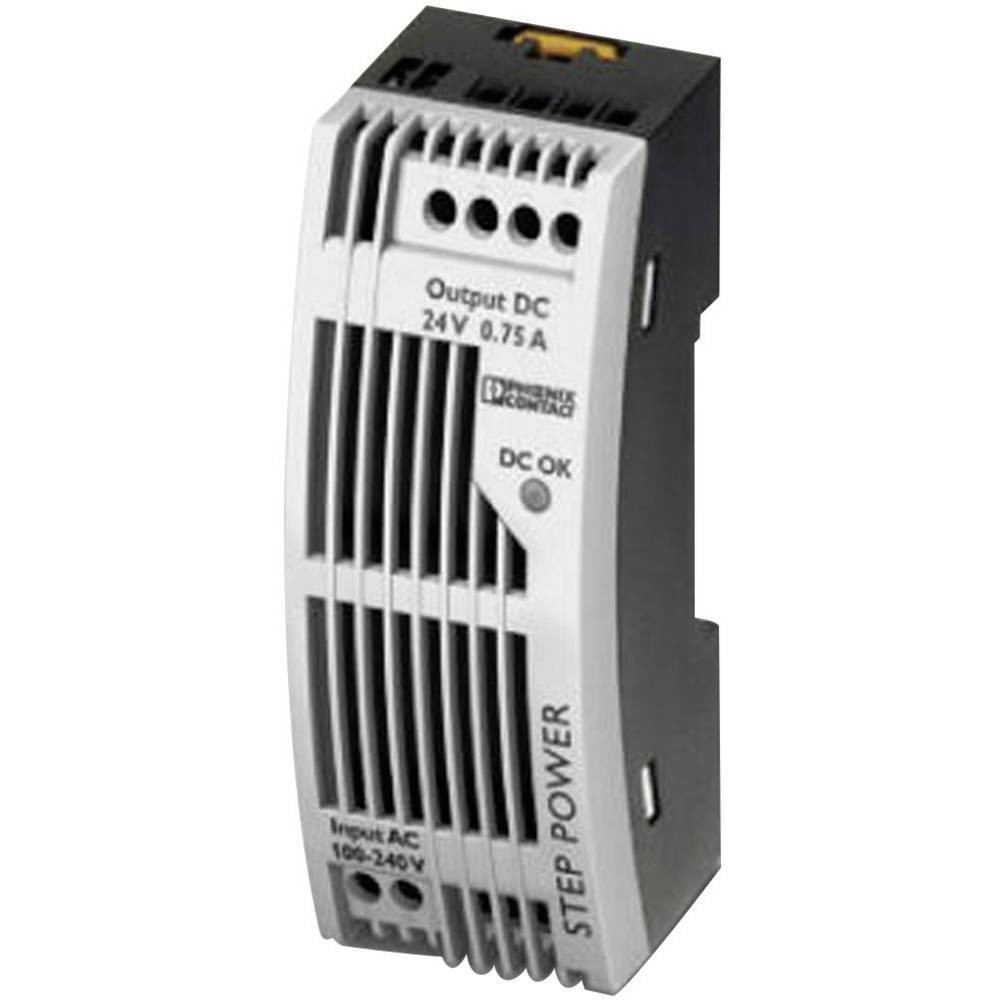 Alimentation Phoenix Contact STEP-PS/1AC/24DC/0.75/FL pour domotique et automatisme