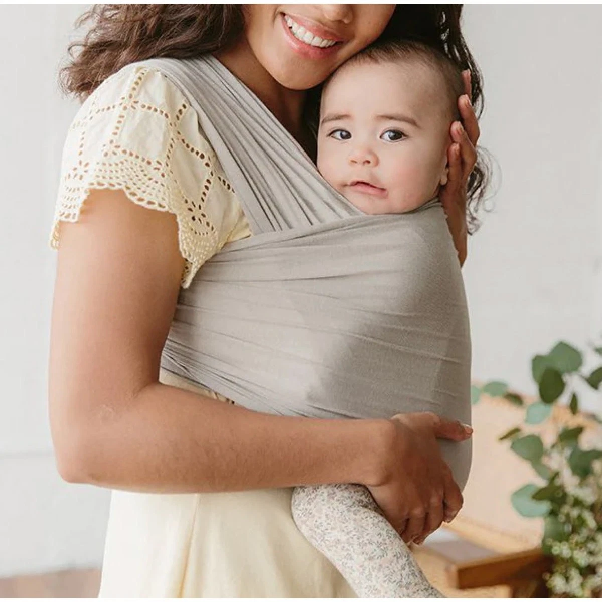Solly Baby SpeltTaupe Lightweight Stretch Wrap Baby Newborn Infant