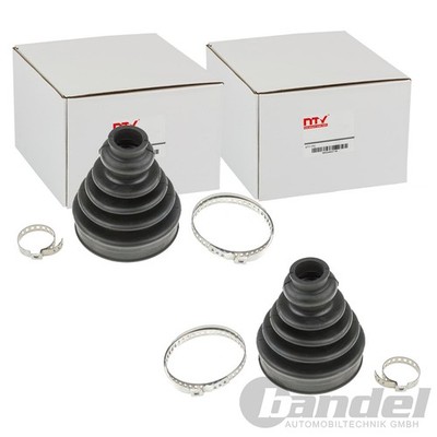 2X NTY ACHSMANSCHETTEN SATZ passend für AUDI A3 A4 A6 A8 SEAT ALHAMBRA ALTEA EXE