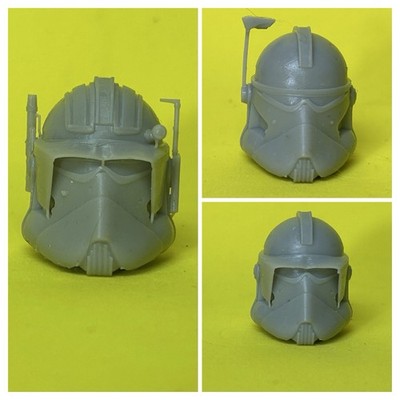 Star Wars BARC Commander und Wolffe Black Series Helm 3D Drucke