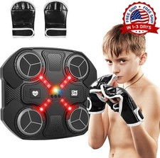 M quina de boxeo musical, juguetes deportivos para ni os con guantes de boxeo