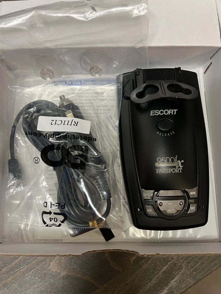 Escort Passport 9500ix Radar Detector with Blue Display - Windshield Mount  - Image 3 of 4