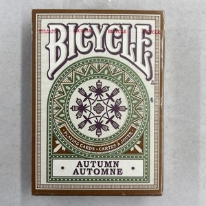 BICYCLE AUTUMN PLAYING CARDS 2016 SEALED