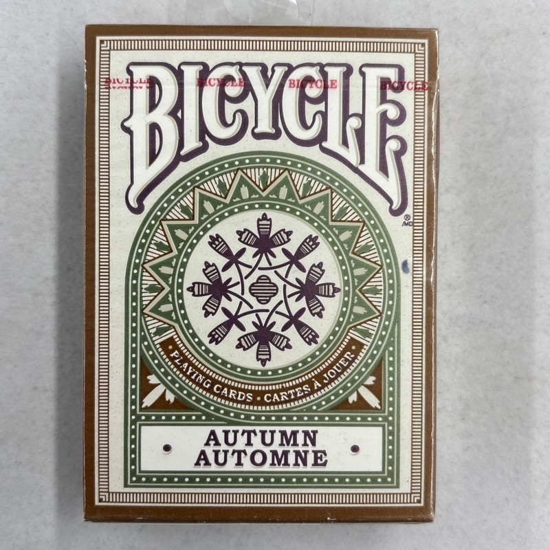 BICYCLE AUTUMN PLAYING CARDS 2016 SEALED
