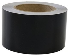 Solid Stripe for Auto Truck Boat - 3mil Vinyl - 2" x 50' - Black