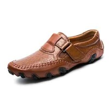 Men's Casual Shoes Fashion Flat Comfortable Breathable Slip on Driving Shoes