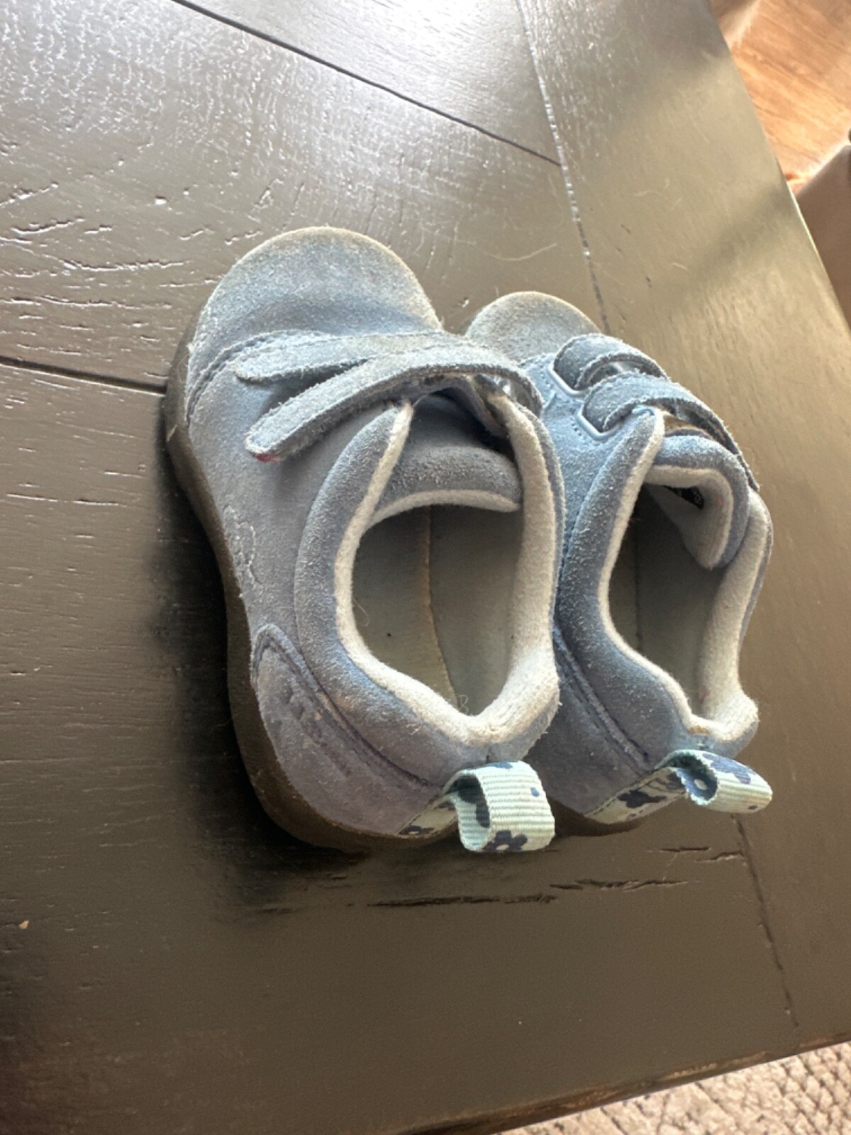With Rubber Sole Learn To Walk Shoe