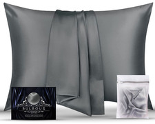 100 Pure Mulberry Silk Pillow Case for Hair and Skin - 22 Momme Natural Silk