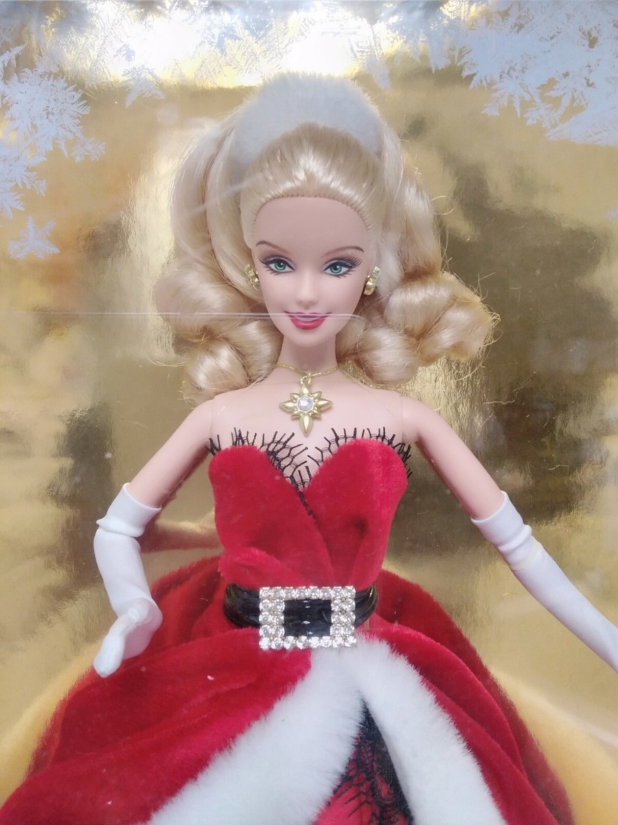 NEW Barbie Doll by Mattel K7958 Collector Edition 2007 Holiday