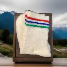 Vintage ABC Sports Socks Terry Cloth 80 Turbo Hi Bulk Orlon