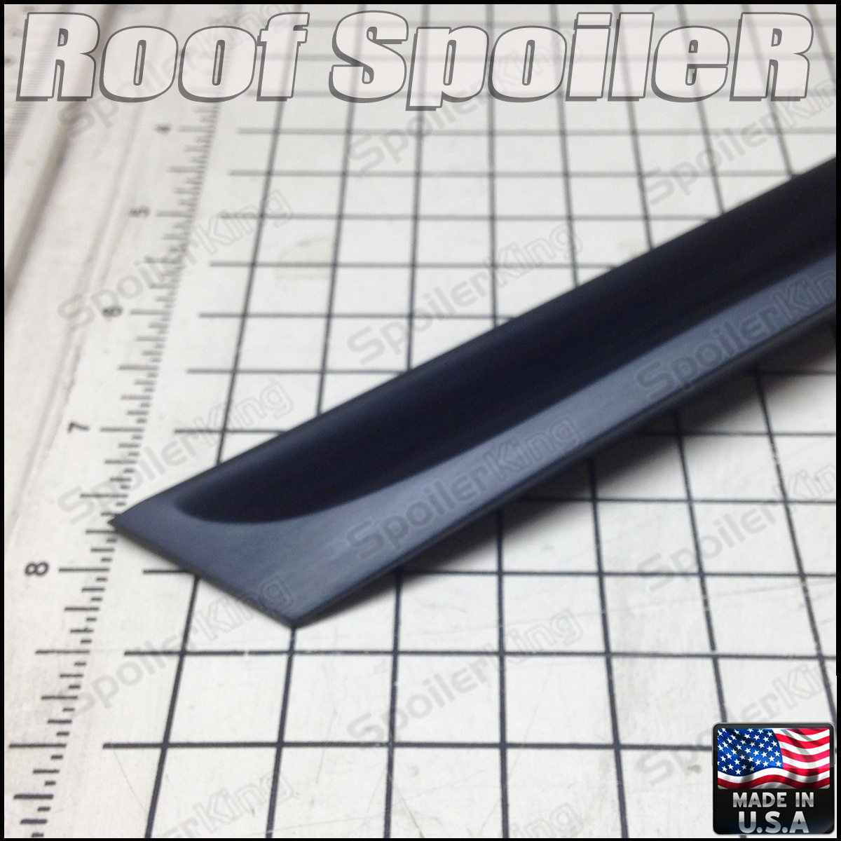 (244R) Rear Roof Window Spoiler Made in USA (Fits: Mercedes S Class W221)