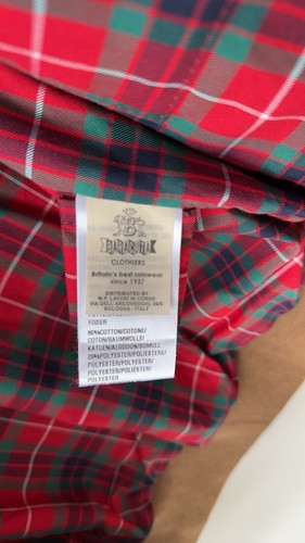 Baracuta G9 Suede Jacket in Tabacco size 42 Made In Italy - Picture 8 of 14