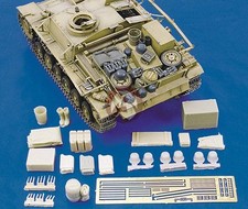 Royal Model 1/35 German StuG III Ausf.G Tank Stowage  Accessories Set WWII 130