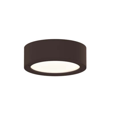 Sonneman REALS 5''W Textured Bronze LED Outdoor Ceiling LED (7309.72-WL)