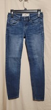 Hollister Women's Jeans - Embroidered Pocket Low-rise Skinny - Sz 1s W25 29L