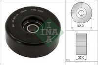Schaeffler INA 531 0571 10 Spannrolle, Keilrippenriemen FüR MERCEDES-BENZ Puch