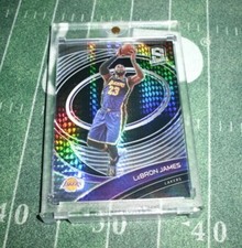 2020-21 Panini Spectra TMALL Asia Lebron James Lakers Silver Prizm Hyper SSP📈🔥