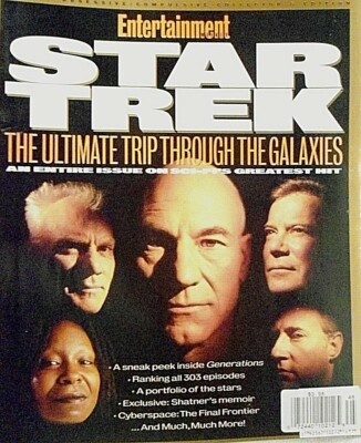 STAR TREK The Ultimate Trip Through the Galaxies Entertainment Weekly 