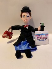 Mary Poppins The Disney Store 10  Bean Bag Plush Pre- Owned W /Tag
