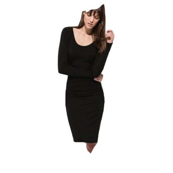 LULULEMON KIT & ACE Emory Brushed dress Black Size 6