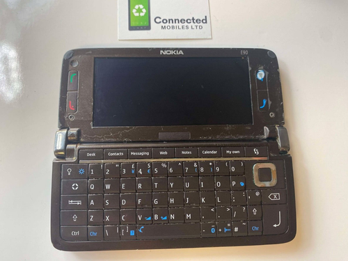 Nokia E90-1 VINTAGE Mobile Phone MADE IN FINLAND - FAULTY / DAMAGE for PARTS