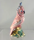 Vintage Stangl Pottery Cockatoo Bird Figurine  #3405s, Artist Signed