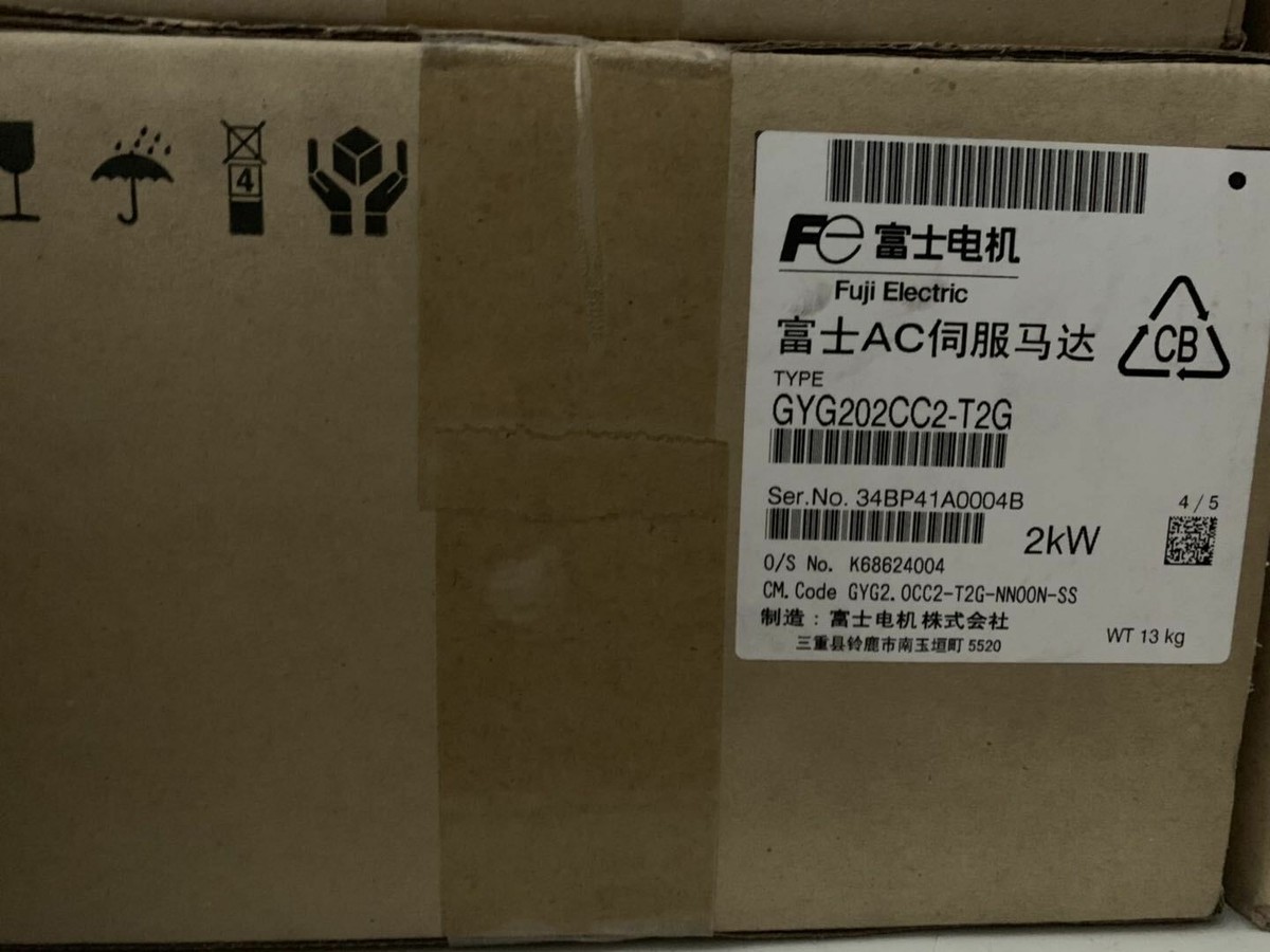 Fuji GYG202CC2-T2G SERVO MOTOR GYG202CC2T2G New In Box Expedited
