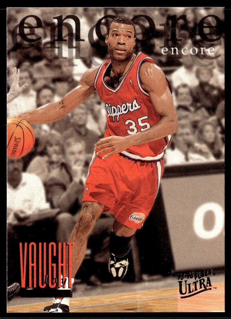 1995-96 Ultra Loy Vaught Los Angeles Clippers #345