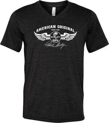 Shelby Winged Cobra Tri Blend V-neck Shirt