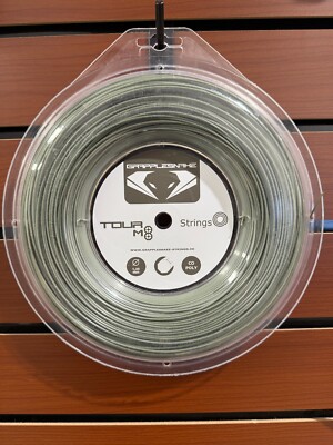 Grapplesnake Tour M8 Tennis String, Olive Green 1.30mm Co-Poly sold by the Reel.