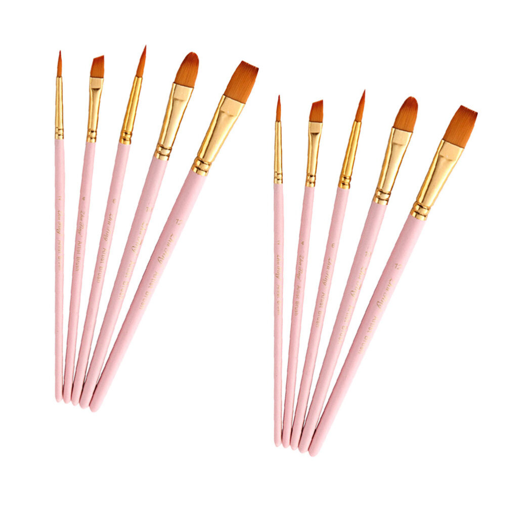 10 Pcs Furniture Painting Brush Chalk Painting Brush Flat Tip Paint Brushes eBay