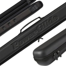 Powerglide Svartur 3/4 Snooker / Pool Cue Case - Black - Free P&P