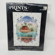 Vintage Janlynn NeedleArt Prints Ann Benson Embroidery 35-227 The Window