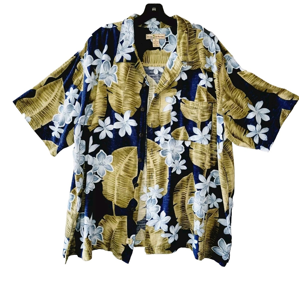 島ストア Island Outfitters Mens Shirt Short Sleeves Button Up Tropical